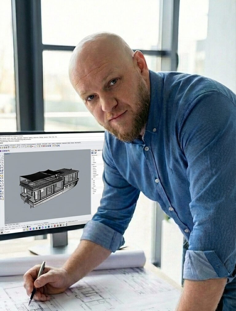 Andrej Dornhof — Konstruktion & Metallbau, AD-Base Agency Andrej Dornhof — Metallbaumeister, Schweißfachmann und Sachverständiger für Sportboote, AD-Base Agency