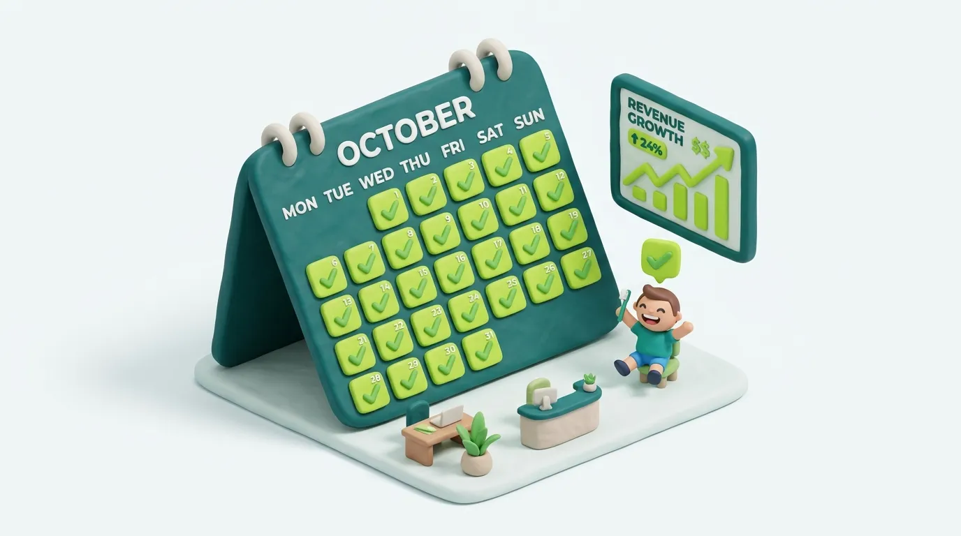 Physiotherapiepraxis nach Automatisierung – voller Kalender, keine No-Shows