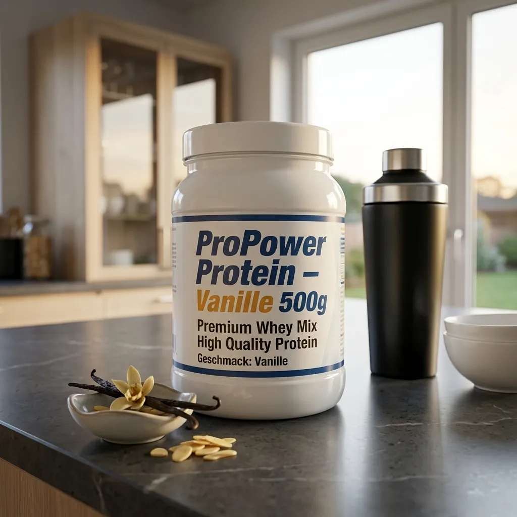 Professionelle Lifestyle-Visualisierung ProPower Protein Dose – AD-Base Agency